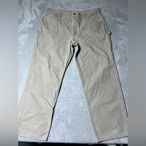 Carhartt Men’s 38x32 Dungaree Fit Carpenter Pants B11DES Tan